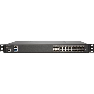 SonicWall NSA 2650 Network Security/Firewall Appliance - 16 Port - 1000Base-T - Gigabit Ethernet - DES, 3DES, AES (128-bit), AES (192-bit), AES (256-bit), MD5, SHA-1 - 16 x RJ-45 - 4 Total Expansion Slots - 1U - Rack-mountable - TAA Compliant