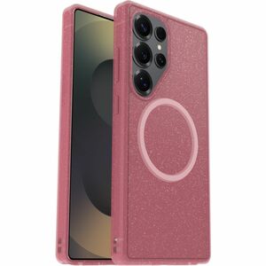 OtterBox Galaxy S25 Ultra Case Symmetry Series with Magnets - For Samsung Galaxy S25 Ultra Smartphone - Foxberry (Pink) - Drop Resistant - Thermoplastic Elastomer (TPE), Polycarbonate (PC)