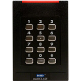 HID multiCLASS SE RPK40 Smart Card Reader - Contactless - Cable - 4.25" Operating Range - Wiegand, Pigtail - Wall Mountable, Box Mount, Surface Mount - Black