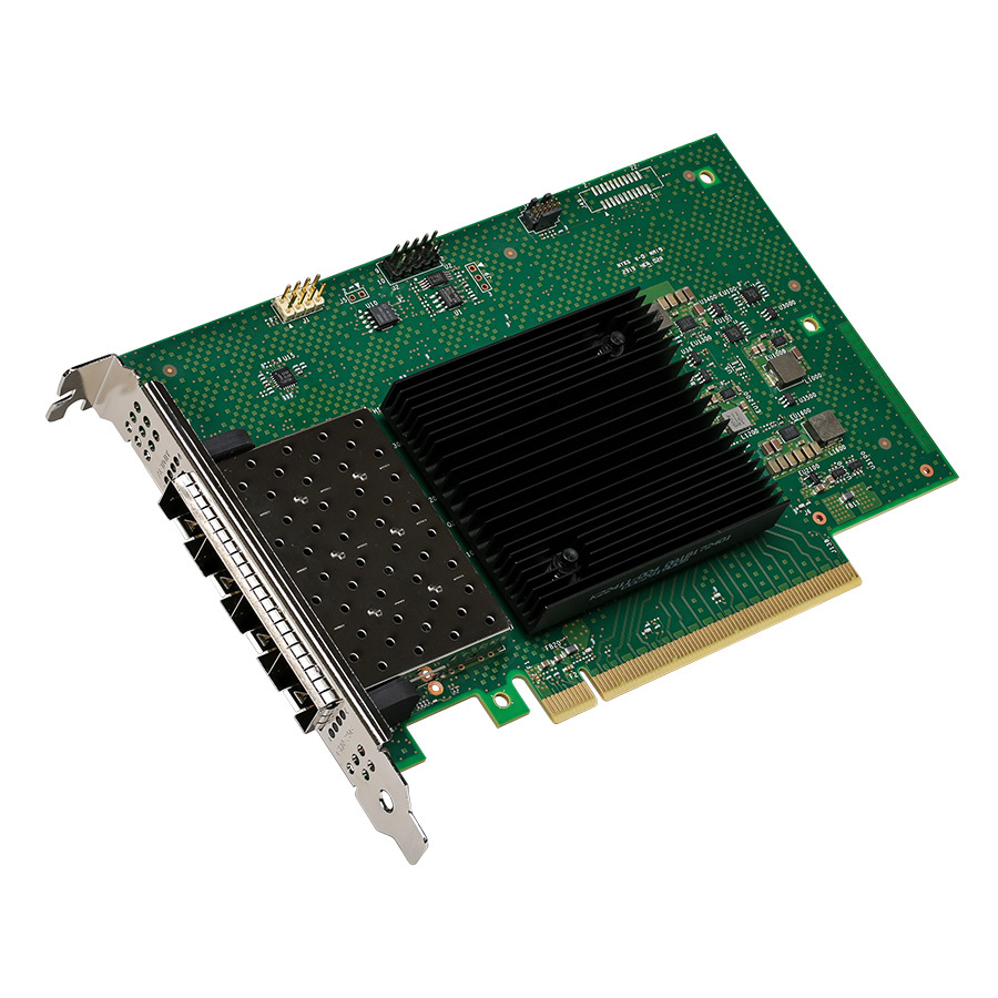 Intel® Ethernet Network Adapter E810-XXVDA4 (Full Height) - Increase port density and optimize workload performance