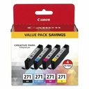 Canon Original Inkjet Ink Cartridge - Cyan, Magenta, Yellow, Black - 4 / Pack