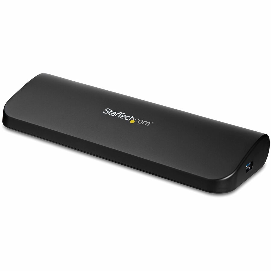 [13NBDockUSB3-ST] StarTech Dual Monitor USB 3.0 Laptop Docking Station, HDMI & DVI/VGA, 3x USB-A Hub, GbE, Audio, Universal USB-A Dock, Win/Mac, TAA