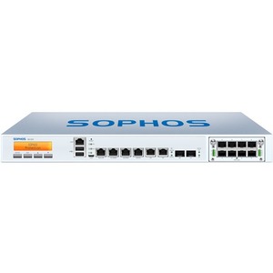 Sophos SG 210 Network Security/Firewall Appliance - 6 Port - 1000Base-T, 1000Base-X - Gigabit Ethernet - 6 x RJ-45 - 3 Total Expansion Slots - 1U - Rack-mountable
