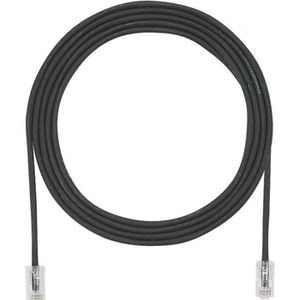 Panduit Cat.6a F/UTP Patch Network Cable - 75.13 ft Category 6a Network Cable for Network Device - First End: 1 x RJ-45 Network - Male - Second End: 1 x RJ-45 Network - Male - Patch Cable - 28 AWG - Clear, Black - 1