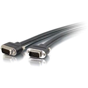 C2G 100ft Select VGA Video Cable M/M - 100 ft VGA Video Cable for Monitor, Video Device - First End: 1 x 15-pin HD-15 - Male - Second End: 1 x 15-pin HD-15 - Male - CMG - Black