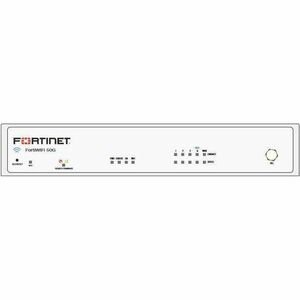 Fortinet FortiWifi FWF-50G-SFP Network Security/Firewall Appliance - Intrusion Prevention - 5 Port - 1000Base-T, 1000Base-X - Gigabit Ethernet - 5 Gbit/s Firewall Throughput - Wireless LAN IEEE 802.11 a/b/g/n/ac/ax - AES (256-bit), SHA-256, SSL, TLS 1.3 - 5 x RJ-45 - 1 Total Expansion Slots - 3 Year FortiCare Premium and FortiGuard Unified Threat Protection (UTP) - 50 Hz, 60 Hz - Desktop, Compact, Wall Mountable, Rack-mountable