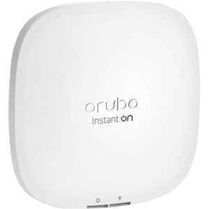 HPE Instant On AP22 802.11ax 1.73 Gbit/s Wireless Access Point - 2.40 GHz, 5 GHz - MIMO Technology - 1 x Network (RJ-45) - Gigabit Ethernet - 10.10 W - Wall Mountable, Ceiling Mountable, Rail-mountable
