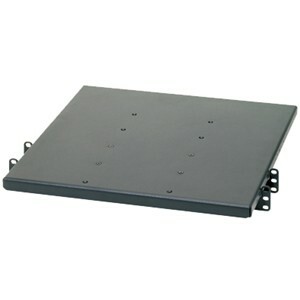 Panduit Rack Shelf - 1U Rack Height x 19" Rack Width - Steel - 250 lb Maximum Weight Capacity