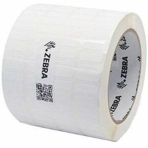 Zebra Z-Supreme 2100T Multipurpose Label - x 1 1/4" Width x 1/4" Length - Roll - Permanent Acrylic Adhesive - Thermal Transfer - Glossy - White - Polyamide, Synthetic - Temperature Resistant - 10160 / Roll - 10160 Total Label(s) - 1 / Carton