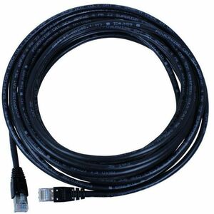 Ortronics PowerWise Cat5E solid cord Plenum, double ended 5ft, black