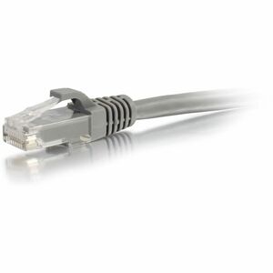 Quiktron Q-Series Patch Cords, CAT5E, Booted, Gray, 5 FT