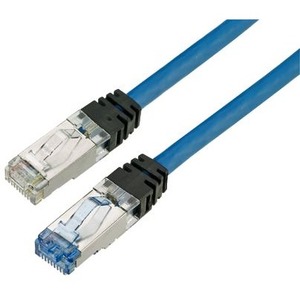 Panduit Cat.6a S/FTP Patch Network Cable - 14 ft Category 6a Network Cable for Network Device - First End: 1 x RJ-45 Network - Male - Second End: 1 x RJ-45 Network - Male - 10 Gbit/s - Patch Cable - Shielding - 26 AWG - Red - 1