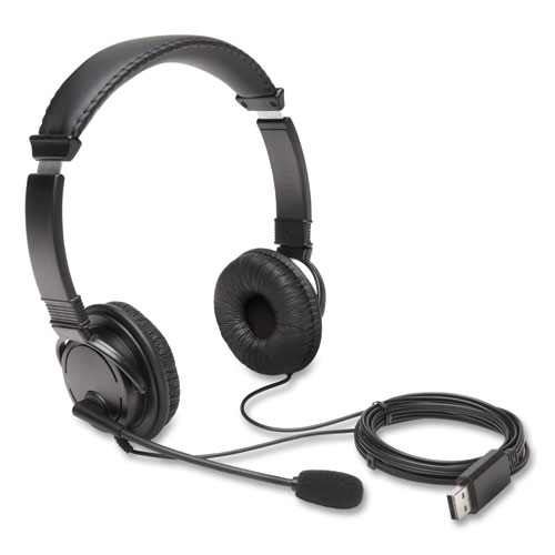 [29HeadsetU-Kensington] Kensington Classic USB-A Headset with Mic