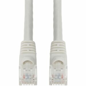 AddOn 250ft White CAT 5E PVC Ethernet Cable Snagless Bubble Boot RJ-45 M/M