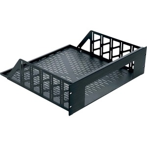 Middle Atlantic RSH Rack Shelf - 2U Rack Height x 19" Rack Width - Rack-mountable - Black - Steel