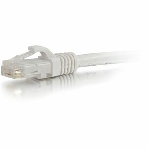 Quiktron Q-Series Patch Cords, CAT5E, Booted, White, 2 FT