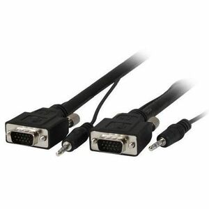 Comprehensive Pro AV/IT Series VGA w/Audio HD15 pin Plug to Plug Cable 35ft