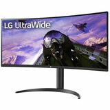 LG 34BP65C-B 34" Class UWQHD Curved Screen LED Monitor - Black