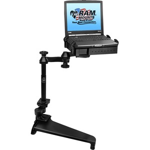 RAM Mounts No-Drill Vehicle Mount for Notebook, GPS - 17" Screen Support - Powder Coated Steel
