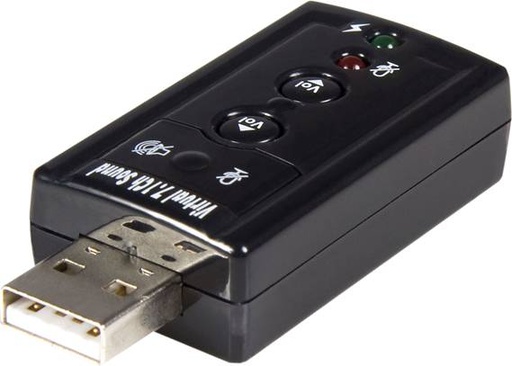 [29USBSound] StarTech.com Virtual 7.1 USB Stereo Audio Adapter External Sound Card