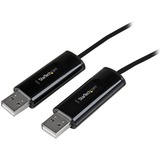 StarTech.com 2 Port USB Keyboard Mouse Switch Cable w/ File Transfer for PC and Mac�®