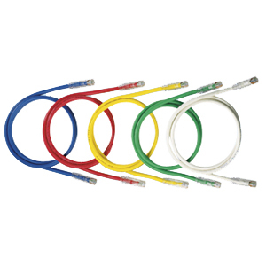 PANDUIT Cat.6 UTP Patch Cable - RJ-45 Male Network - RJ-45 Male Network - 7ft - Off-white