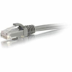 Quiktron Q-Series Cat.5e Patch Network Cable - 6 ft Category 5e Network Cable for Network Device - First End: 1x RJ-45 Network - Male - Second End: 1x RJ-45 Network - Male - Patch Cable - Gold Plated Connector - CM - 24 AWG - Gray