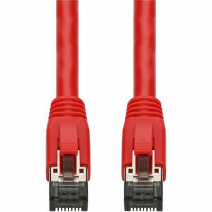 AddOn 1ft Red CAT 8 Shielded (S/FTP) PVC Ethernet Cable Snagless Easy Boot RJ-45 M/M