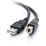 C2G 3m (9.8ft) USB 2.0 Cable - USB Cable - Type USB A to Type USB B - Black