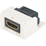 Panduit Mini-Com HDMI Audio/Video Adapter - 1 x HDMI (Type A) Digital Audio/Video Female - 1 x HDMI (Type A) Digital Audio/Video Female - Off White - 1