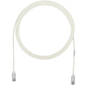Panduit Cat.6 UTP Patch Network Cable - 32.81 ft Category 6 Network Cable for Network Device - First End: 1 x RJ-45 Network - Male - Second End: 1 x RJ-45 Network - Male - Patch Cable - Gold Plated Contact - 28 AWG - Off White