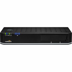 CradlePoint Wi-Fi 6 IEEE 802.11ax 2 SIM Ethernet, Cellular Modem/Wireless Router - TAA Compliant - 4G - LTE, LTE Advanced Pro, WCDMA, HSPA+, UMTS, DC-HSPA+ - Dual Band - 2.40 GHz ISM Band - 5 GHz UNII Band - 221.75 MB/s Wireless Speed - 4 x Network Port - 1 x Broadband Port - USB - 10 Gigabit Ethernet - VPN Supported - Desktop, Wall Mountable