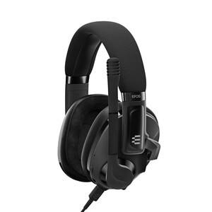 EPOS H3 Hybrid Gaming Headset - Stereo - USB Type A, Mini-phone (3.5mm) - Wired/Wireless - Bluetooth - 66 ft - 20 Hz to 20 kHz - On-ear - Binaural - Circumaural - 6.56 ft Cable - Bi-directional Microphone - Onyx Black