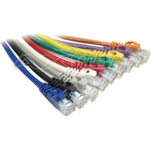 Axiom Cat.6 UTP Patch Network Cable - 35 ft Category 6 Network Cable for Network Device - First End: 1 x RJ-45 Network - Male - Second End: 1 x RJ-45 Network - Male - Patch Cable - Gold Plated Connector - 24 AWG - White