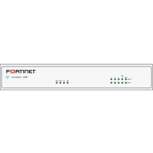 Fortinet FortiWifi FWF-40F Network Security/Firewall Appliance - 5 Port - 10/100/1000Base-T - Gigabit Ethernet - Wireless LAN IEEE 802.11ac - AES (256-bit), SHA-256 - 200 VPN - 5 x RJ-45 - 5 Year 24x7 FortiCare and FortiGuard UTP - Desktop, Wall Mountable
