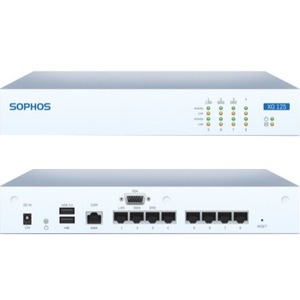 Sophos XG 125 Network Security/Firewall Appliance - 8 Port - 1000Base-T - Gigabit Ethernet - 8 x RJ-45 - Desktop, Rack-mountable