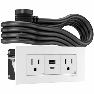 Wiremold Dash Series 3-Cube FPC - White