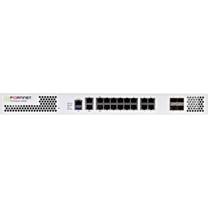Fortinet FortiGate 200E Network Security/Firewall Appliance - 16 Port - 1000Base-T, 1000Base-X - Gigabit Ethernet - AES (128-bit), AES (256-bit), SHA-256 - 16 x RJ-45 - 4 Total Expansion Slots - 1U - Rack-mountable