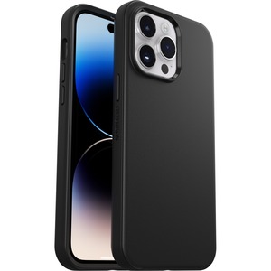 OtterBox iPhone 14 Pro Max Case for MagSafe Symmetry Series+ Antimicrobial - For Apple iPhone 14 Pro Max Smartphone - Black - Bump Resistant, Drop Resistant, Bacterial Resistant - Synthetic Rubber, Polycarbonate, Plastic - Retail