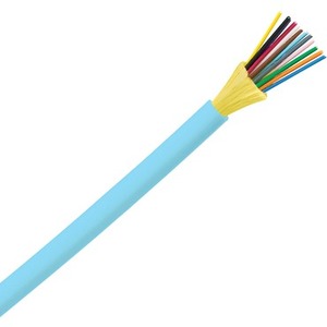 Panduit Fiber Optic Network Cable - Fiber Optic Network Cable for Network Device - Aqua