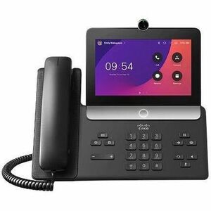 Webex 8875 IP Phone - Refurbished - Corded - Corded/Cordless - Wi-Fi, Bluetooth - Desktop - Carbon Black - TAA Compliant