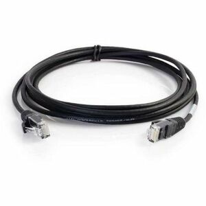 Quiktron Q-Series 28 AWG CAT6 Patch Cable, Black, 4 FT