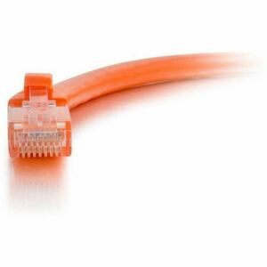 Quiktron Q-Series Category 6a Network Cable - 10 ft Category 6a Network Cable for Network Device - First End: 1 x RJ-45 Network - Male - Second End: 1 x RJ-45 Network - Male - Patch Cable - Gold Plated Connector - 24 AWG - Orange
