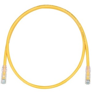 Panduit Cat.6 UTP Patch Network Cable - 6 ft Category 6 Network Cable for Network Device - First End: 1 x RJ-45 Network - Male - Second End: 1 x RJ-45 Network - Male - Patch Cable - Yellow - 1