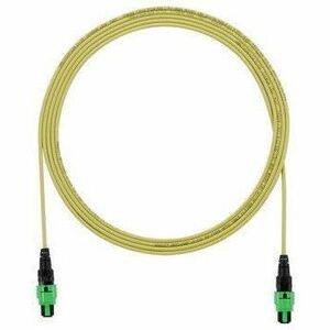 PanNet Interconnect Fiber Optic Network Cable - 65 ft Fiber Optic Network Cable for Network Device, Fiber Optic Cassette, Enclosure - First End: 1 x PanMPO Network - Female - Second End: 1 x PanMPO Network - Female - 400 Gbit/s - Plenum, OFNP - 9/125 &micro;m - Yellow - 1 Pack