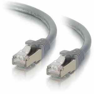 On-Q Q-Series Patch Cords, Cat6 Shielded, Booted, Gray, 3 Ft