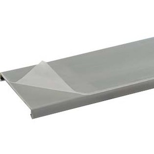 Panduit Cover - Cover - Intrinsic Blue - 72" Length - Polyvinyl Chloride (PVC) - 6 Pack