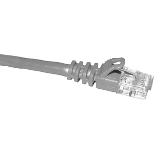 ENET Cat.5e UTP Patch Network Cable - 14 ft Category 5e Network Cable for Network Device - First End: 1 x RJ-45 Network - Male - Second End: 1 x RJ-45 Network - Male - Patch Cable - Riser, CMR - Gray