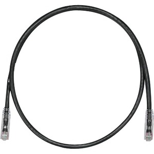 Panduit Cat.6 UTP Network Patch Cable - 21 ft Category 6 Network Cable for Network Device - First End: 1 x RJ-45 Network - Male - Second End: 1 x RJ-45 Network - Male - Patch Cable - 24 AWG - Black