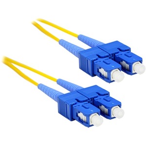 ENET 9M SC/SC Duplex Single-mode 9/125 OS1 or Better Yellow Fiber Patch Cable 9 meter SC-SC Individually Tested